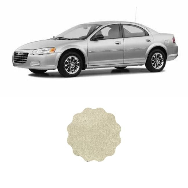 Material de tela de gamuza elástica para reparación de techo de Chrysler Sebring