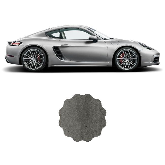 Material de tela de reparación de techo de gamuza elástica compatible con Porsche Cayman y Cayman S