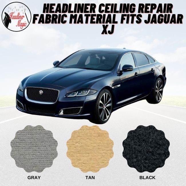 Headliner Ceiling Repair Fabric Material Fits Jaguar XF