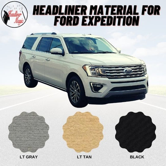 Material para el revestimiento del techo de Ford Expedition