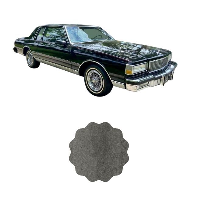 Revestimiento de gamuza para techo de Chevy Caprice Coupe y Sedán 1979-1989
