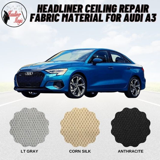 Headliner Ceiling Repair Fabric Material for Audi A3