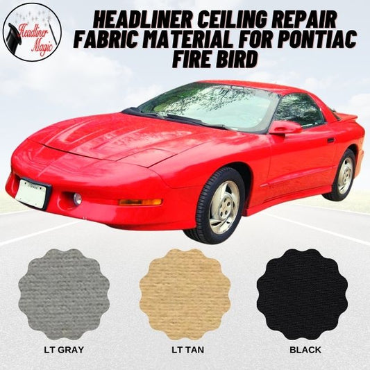 Revestimiento del techo del Pontiac Fire Bird