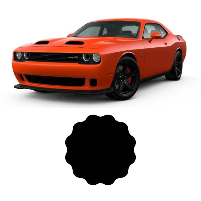 Material de tela para reparar el techo del Dodge Challenger