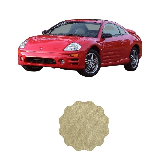 Material de tela de gamuza elástica para reparación de techo de Mitsubishi Eclipse