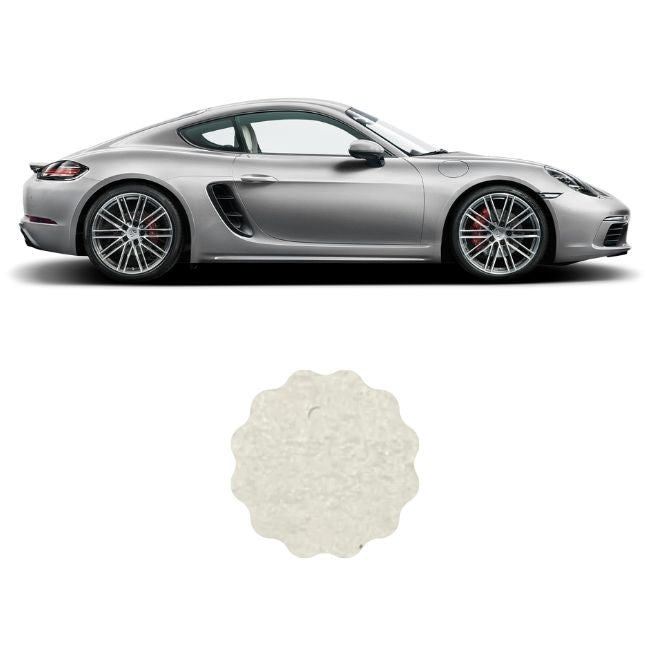 Material de tela de reparación de techo de gamuza elástica compatible con Porsche Cayman y Cayman S
