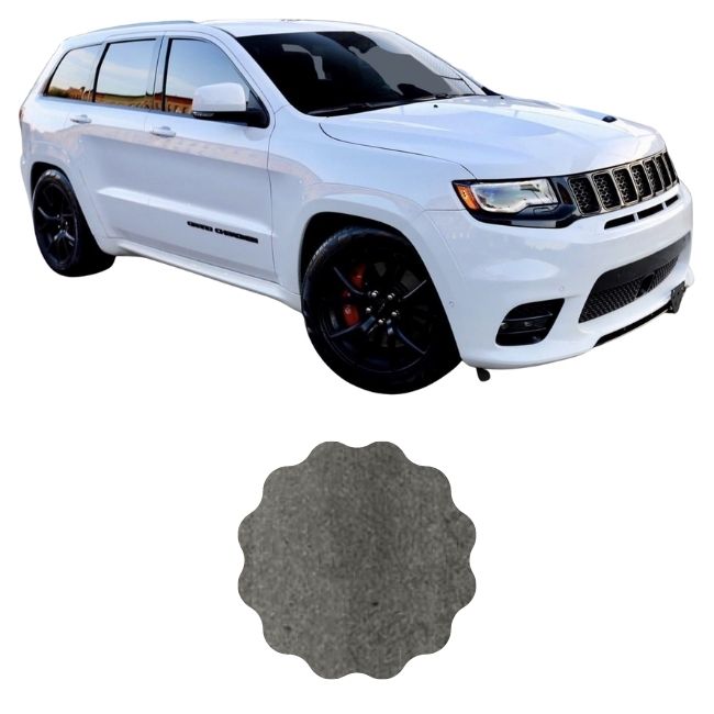 5 yardas de gamuza elástica con respaldo de espuma para Jeep Cherokee SRT