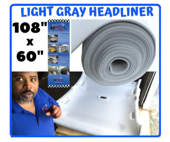 Headliner Ceiling Repair Fabric Material for 01 to 2005 VW Jetta GTI Station Wagon - Headliner Magic Volkswagen