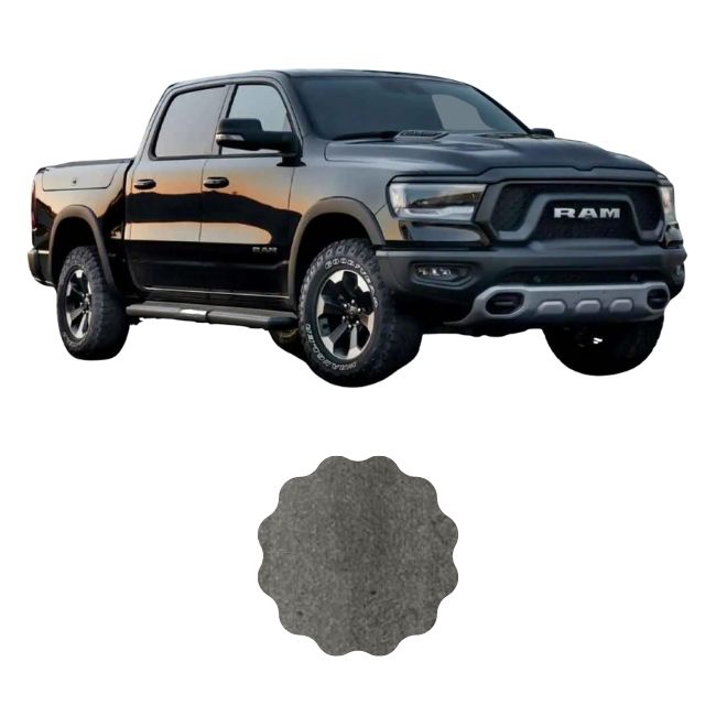 Material de revestimiento de gamuza elástica para camionetas Dodge Ram