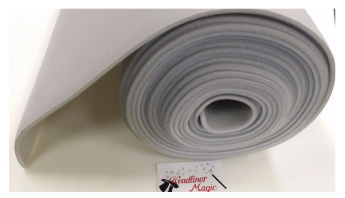 3/16" Foam Backed Headliner Material Sold By the Yard - Headliner Magic Sold By The Yard