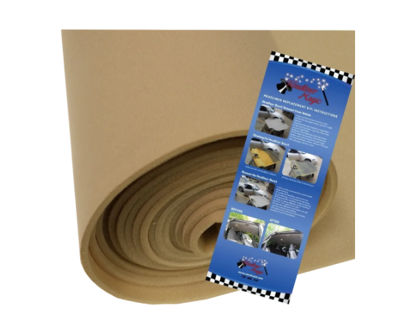 3/16" Foam Backed Headliner Material Sold By the Yard - Headliner Magic Sold By The Yard