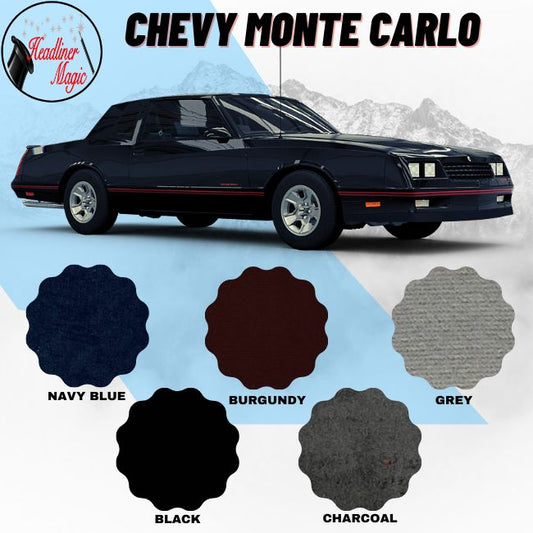 Headliner Ceiling Repair Fabric Material for Chevy Monte Carlo