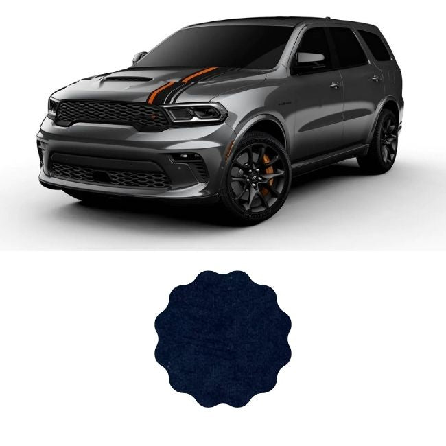 Material de tela para reparación de techo de gamuza elástica para Dodge Durango