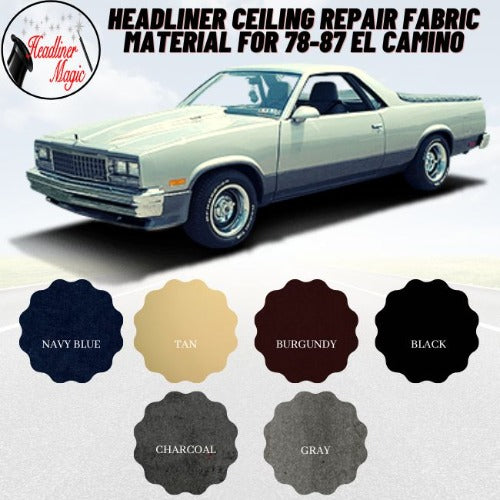 Headliner Ceiling Repair Fabric Material for 78-87 EL CAMINO