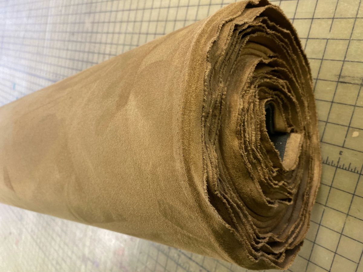 6" X 6" SWATCH SAMPLE - Stretch Suede Headliner W/ Foam Backing - Headliner Magic Samples, Suede, Swatches