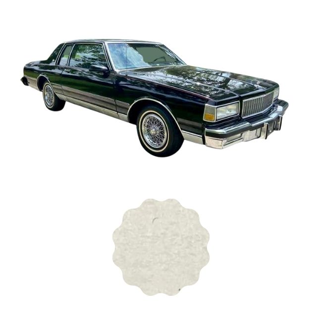 Revestimiento de gamuza para techo de Chevy Caprice Coupe y Sedán 1979-1989