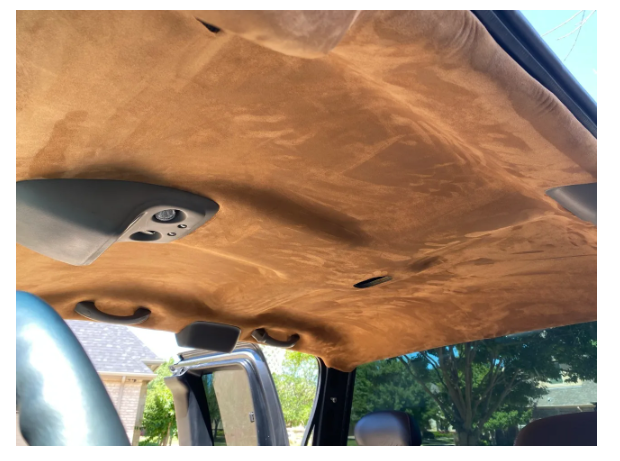 Headliner Magic® - Luxury Stretch Suede NO Foam Backing Sold By the Yard (36' Long x 60" Wide) - Headliner Magic Sold By The Yard, Suede