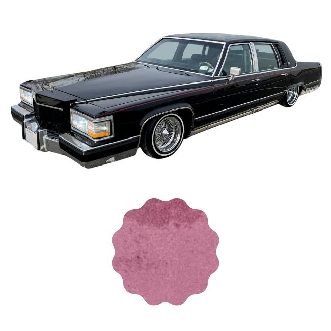 Material de revestimiento de techo de gamuza elástica compatible con Cadillac Brougham