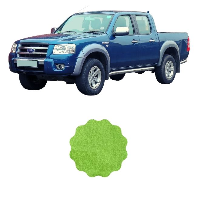 Material de tela para reparar el techo del techo con gamuza para camionetas Ford Ranger PK