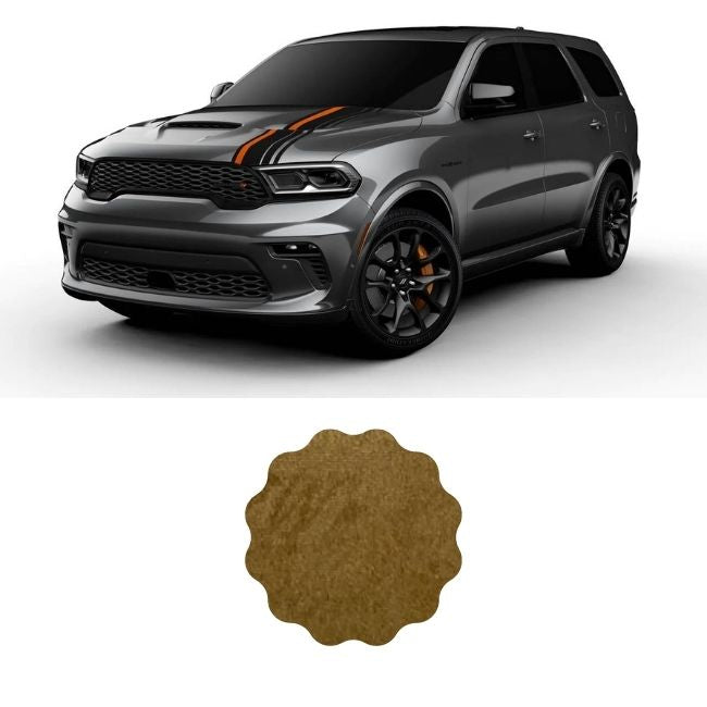 Material de tela para reparación de techo de gamuza elástica para Dodge Durango