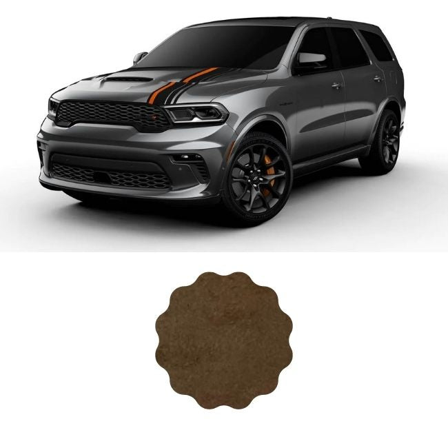 Material de tela para reparación de techo de gamuza elástica para Dodge Durango