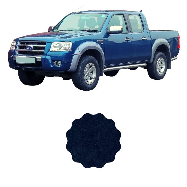 Material de tela para reparar el techo del techo con gamuza para camionetas Ford Ranger PK