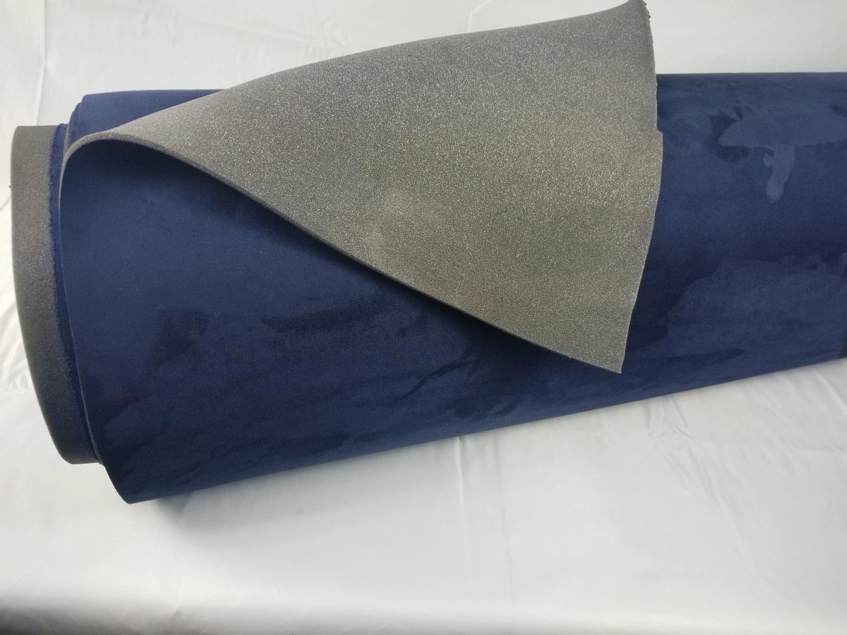 6" X 6" SWATCH SAMPLE - Stretch Suede Headliner W/ Foam Backing - Headliner Magic Samples, Suede, Swatches
