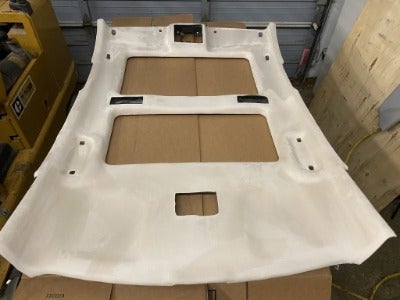 108" x 60" Stretch Suede Headliner With Foam Backing and 2 Spray Adhesive