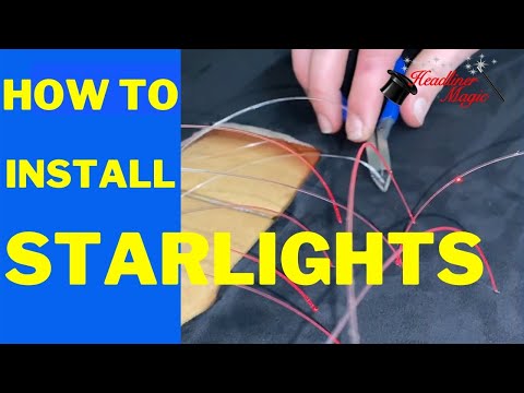 450 PCS - 0.03in 6.5ft LED 16W Fiber Optic Ceiling Star Light Kit