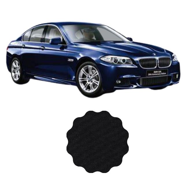 Headliner Fabric Material Compatible to BMW 528i Black