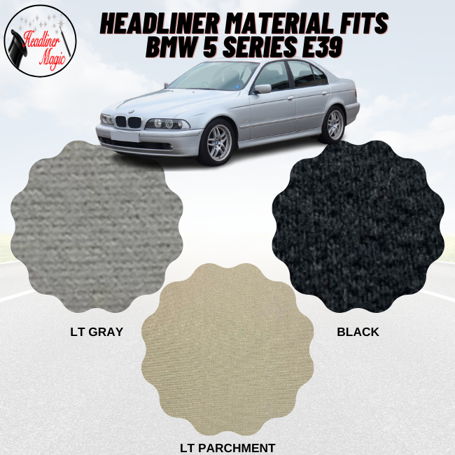 Headliner Material Fits BMW 5 SERIES E39