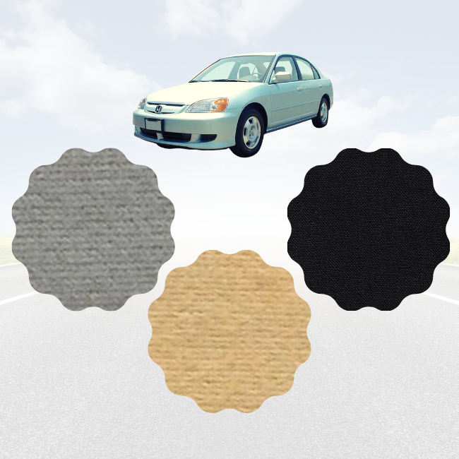 Material del revestimiento del techo compatible con HONDA Civic hasta 2003 