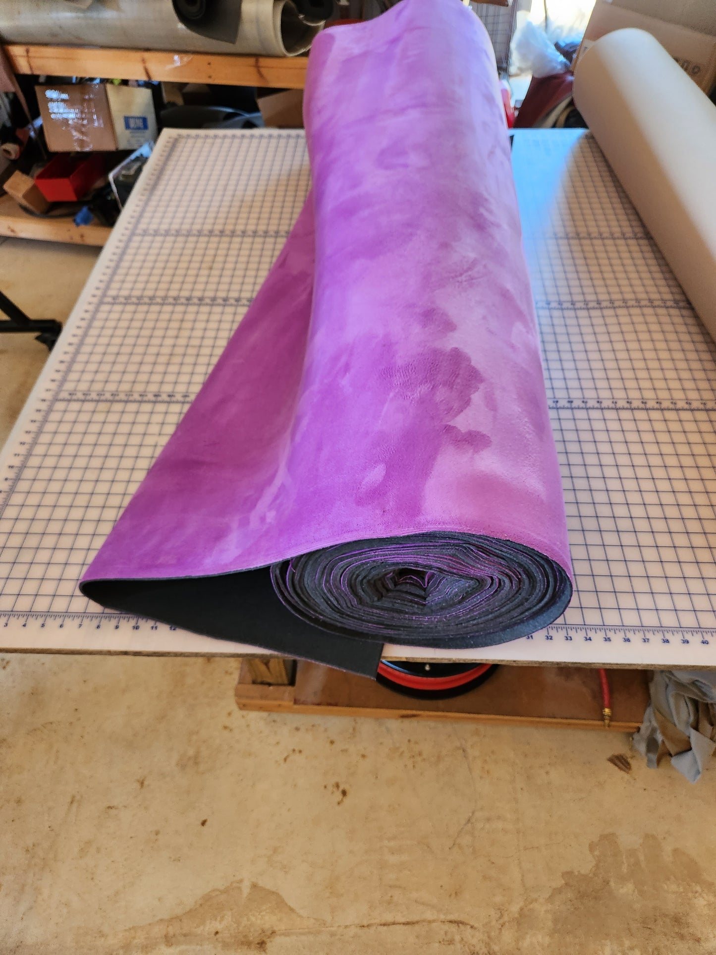 Stretch Suede with Foam Backing Sold by the Yard (36" Long x 60" Wide)