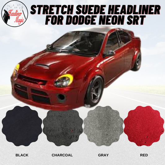 Suede Headliner Material for Dodge Neon SRT
