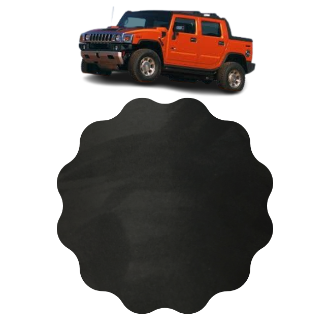 Custom Suede Headliner Fabric Material for Hummer H2 SUT