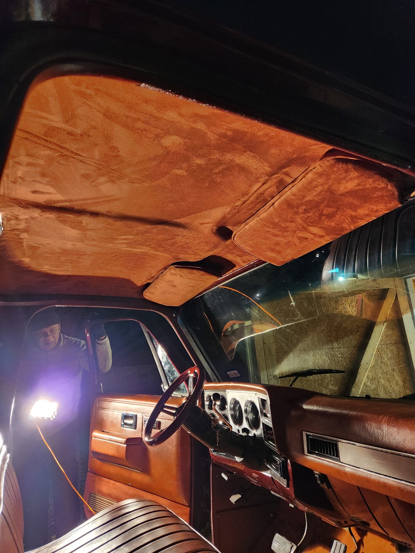 Suede Headliner for Chevy C10 Regular Single Cab Trucks