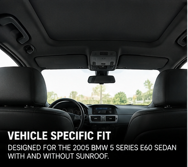 2004–2010 BMW 5 Series E60 Sedan Headliner Replacement Kit