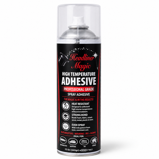 Headliner Magic high temperature professional grade 12 oz spray adhesive