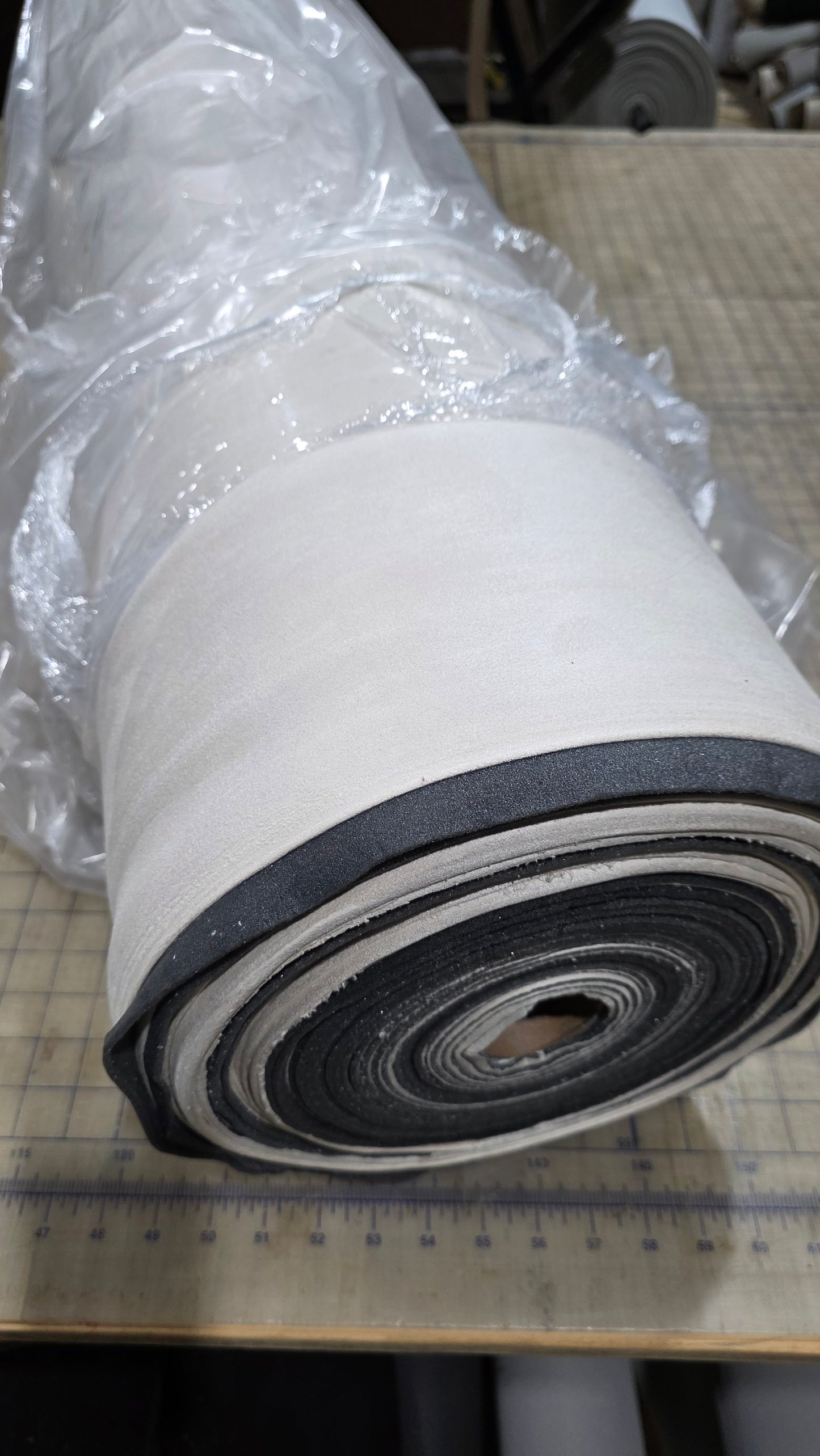 Material de tela para revestimiento de techo de gamuza compatible con Jaguar XK Coupe / Sedan 