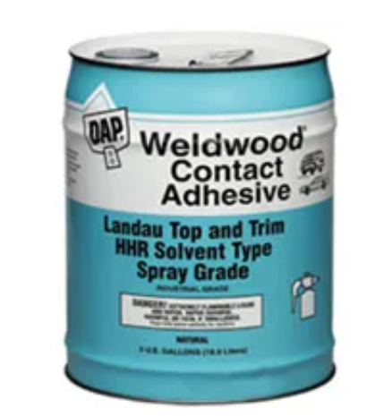 5 Gallon Dap Weldwood Contact Adhesive Cement Landau Top & Trim - Headliner Magic adhesive