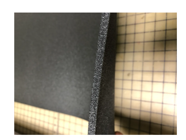 Polyethylene Foam BLACK Landau Cross Link XLPE Closed Cell