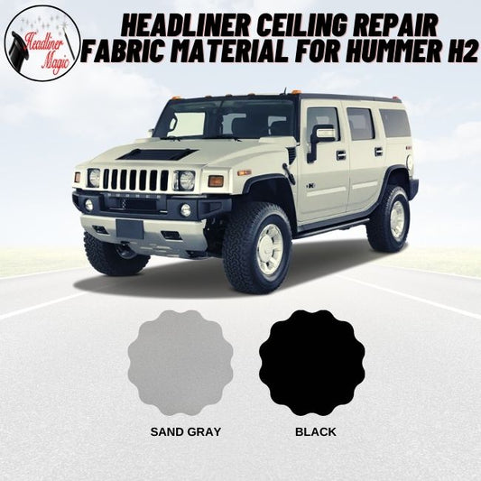 Headliner Ceiling Repair Fabric Material for Hummer H2