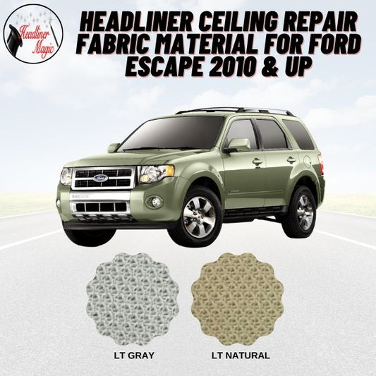 Headliner Ceiling Repair Fabric Material for Ford Escape 2010 & UP