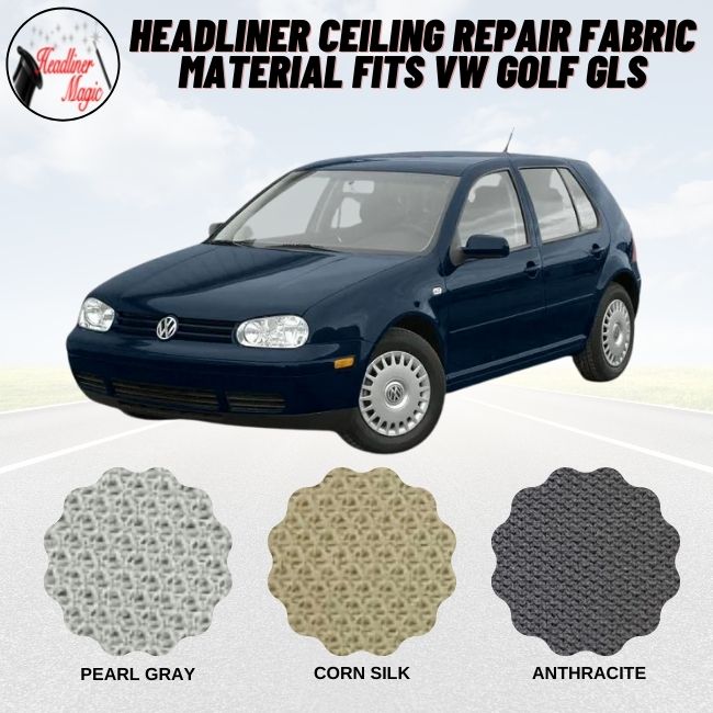 Headliner Ceiling Repair Fabric Material Fits VW GOLF GLS
