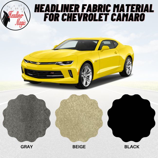 Headliner Fabric Material for Chevrolet Camaro