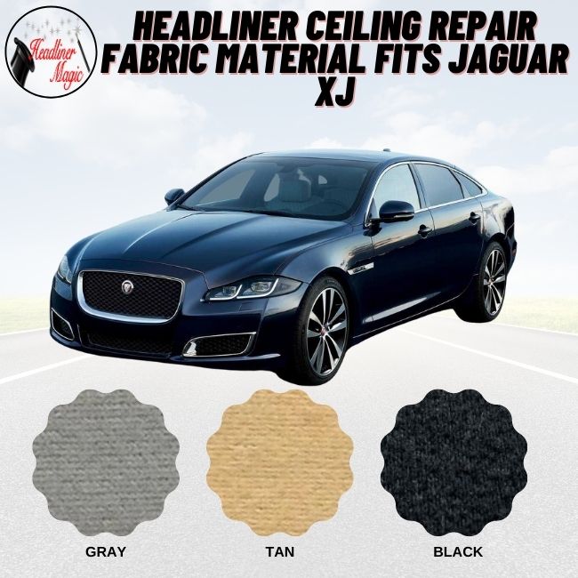 Headliner Ceiling Repair Fabric Material Fits Jaguar XJ