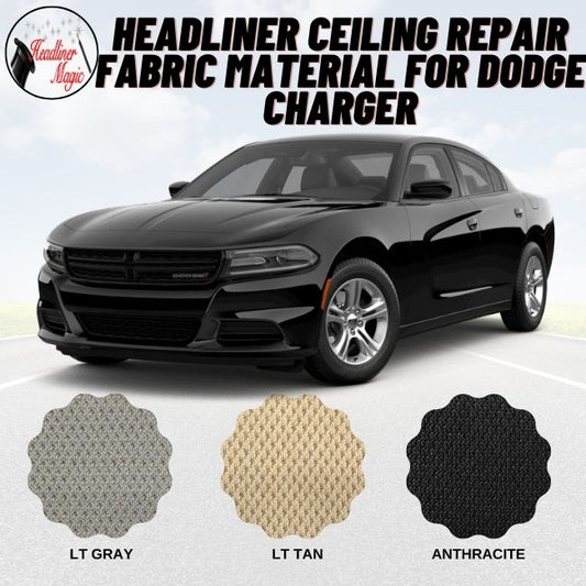Headliner Ceiling Repair Fabric Material for Dodge Charger