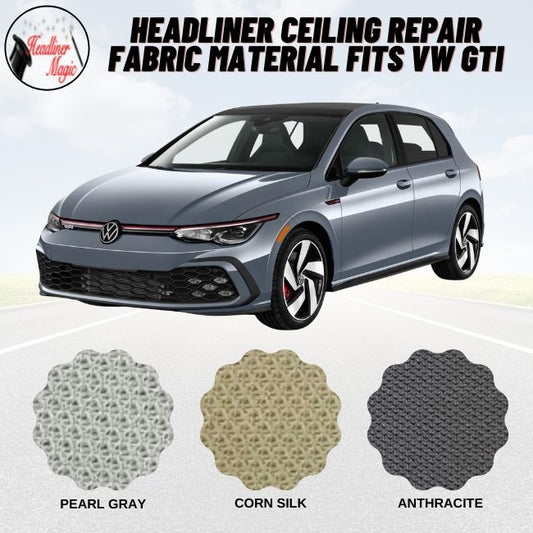 Headliner Ceiling Repair Fabric Material Fits VW GTI
