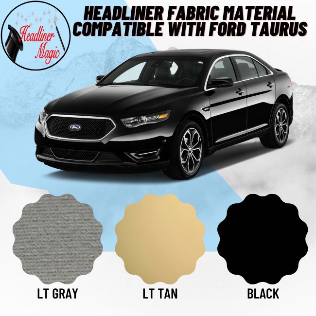 Headliner Fabric Material Compatible With Ford Taurus