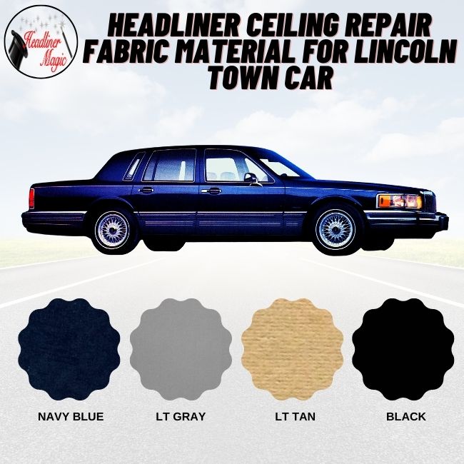 Headliner Ceiling Repair Fabric Material for Lincoln Town Car
